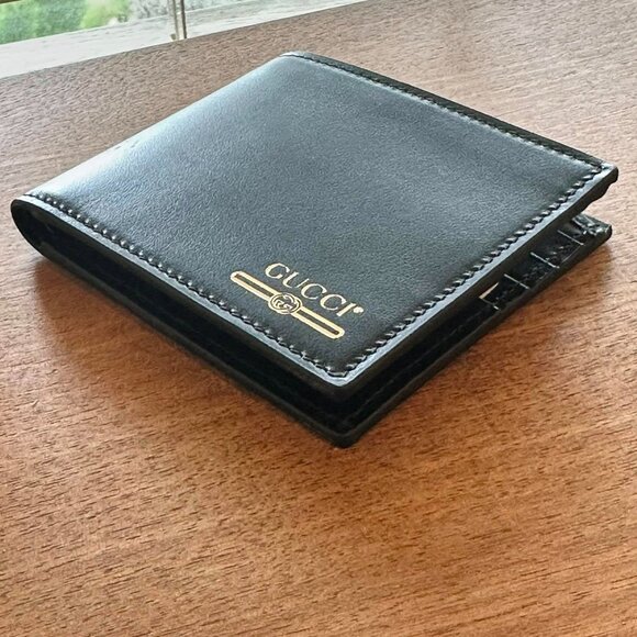 Gucci New Men's Bifold Wallet - Picture 7 of 8